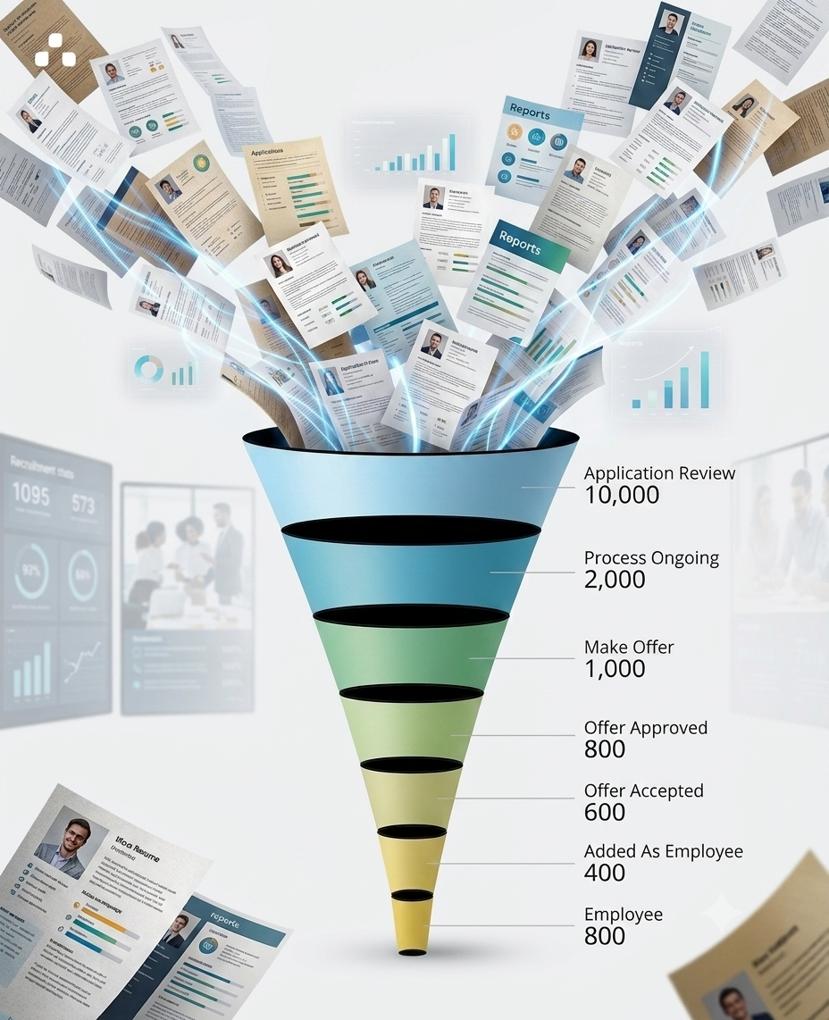 Recruitment Funnel Dashboard