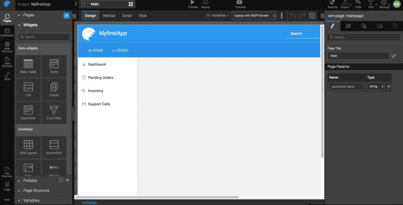 Wavemaker Studio redesign — simplified canvas with contextual progressive disclosure